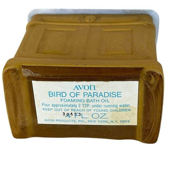 Vintage Avon Victorian Washstand Pitcher Glass Bottle Decanter Collectible 1970s - Picture 4 of 16